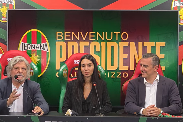 Claudia Rizzo é a presidente do Ternana aos 23 anos