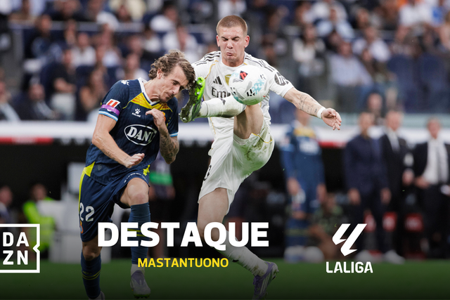 Mastantuono deixou adversário a sangrar mas escapou ao vermelho (vídeo)