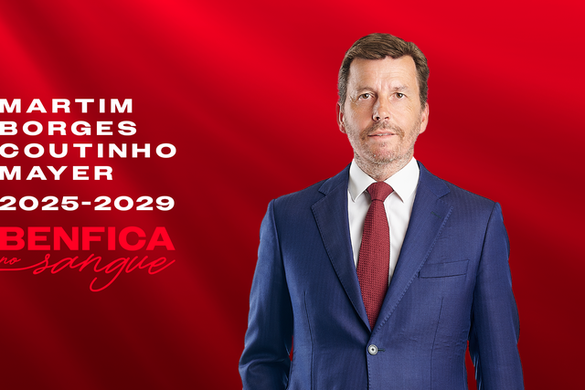 Benfica: Mayer apresenta ‘vice’ para a área jurídica