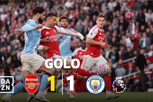 Drama no Emirates! Martinelli salva Arteta com um golaço na compensação