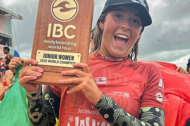 Bodyboard: «É incrível ser campeã mundial»