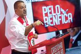 Cristóvão Carvalho, candidato à presidência do Benfica — Foto: Miguel Nunes