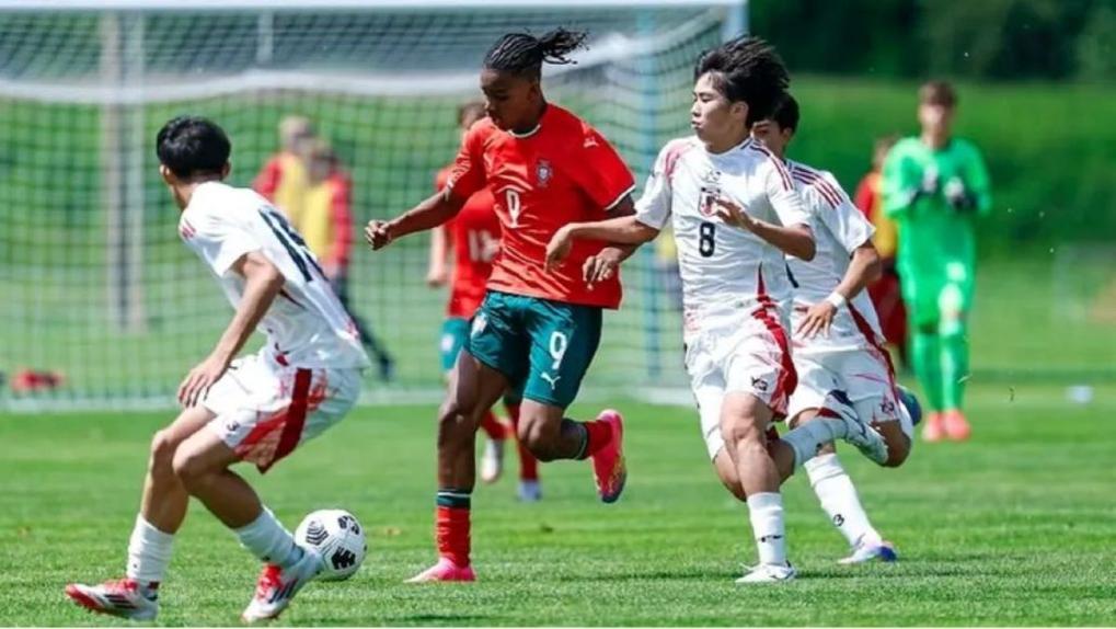 Dany Freire é internacional sub-15 por Portugal. Foto: Instagram