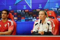 Chandra Davidson e Ivan Baptista - Foto: SL Benfica