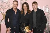 Presley com os pais Randy Gerber e Cindy Crawford