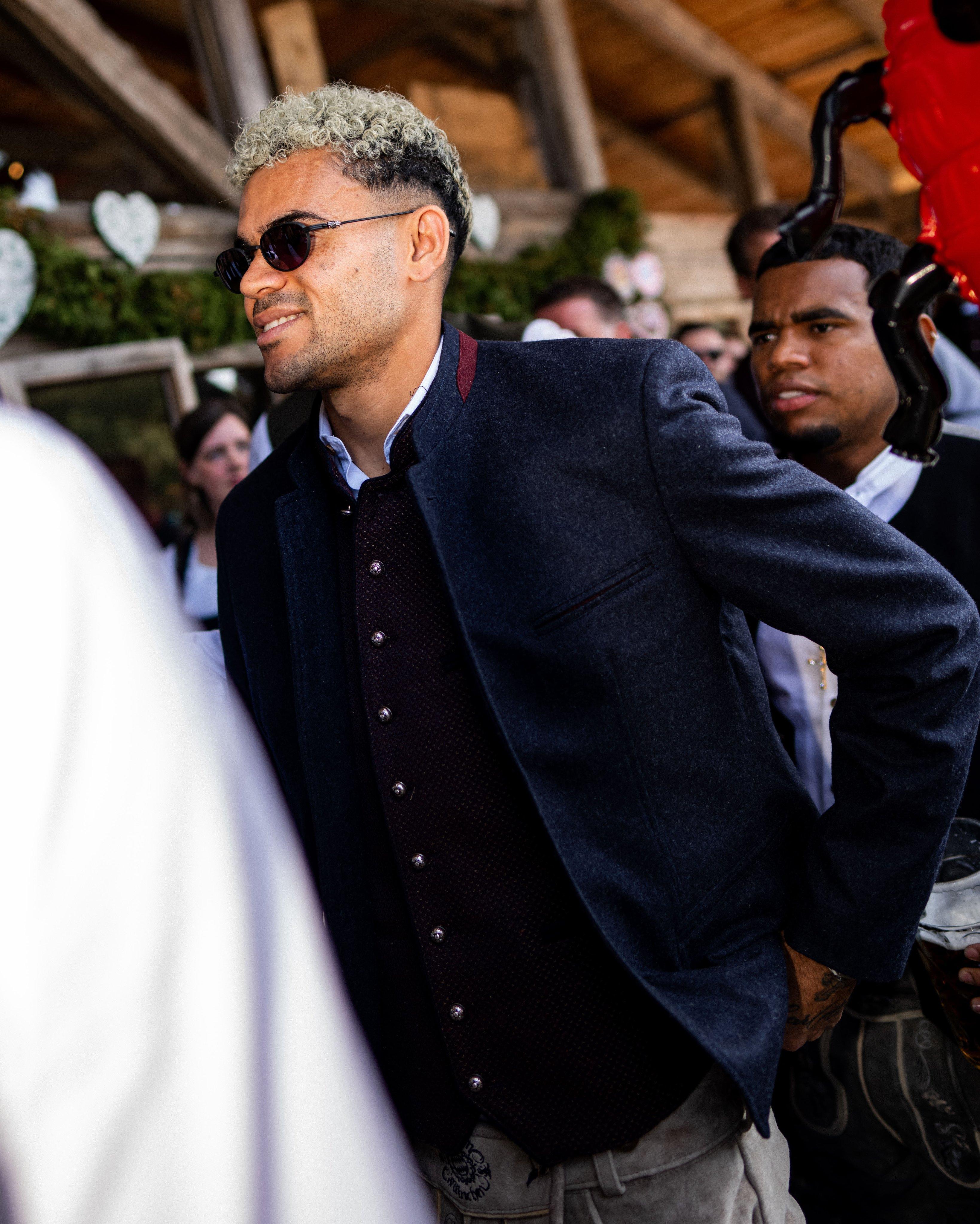 Jogadores do Bayern no Oktoberfest - Instagram