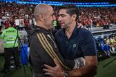 Leonardo Jardim e Abel Ferreira, treinadores de Flamengo e Palmeiras, respetivamente