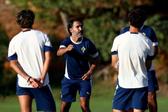 Vasco Faísca orienta os sub-20 lusos - Foto: FPF