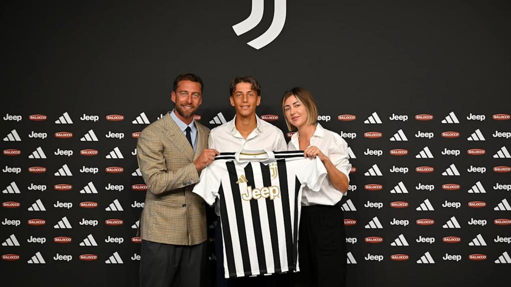Davide Marchisio segue as pisadas do pai - Foto: Juventus