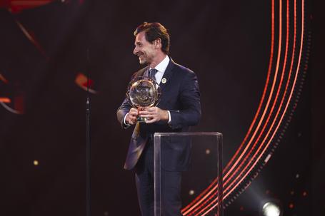 André Villas-Boas marcou presença na gala, onde recebeu o prémio de mérito desportivo da Liga - Foto: FPF