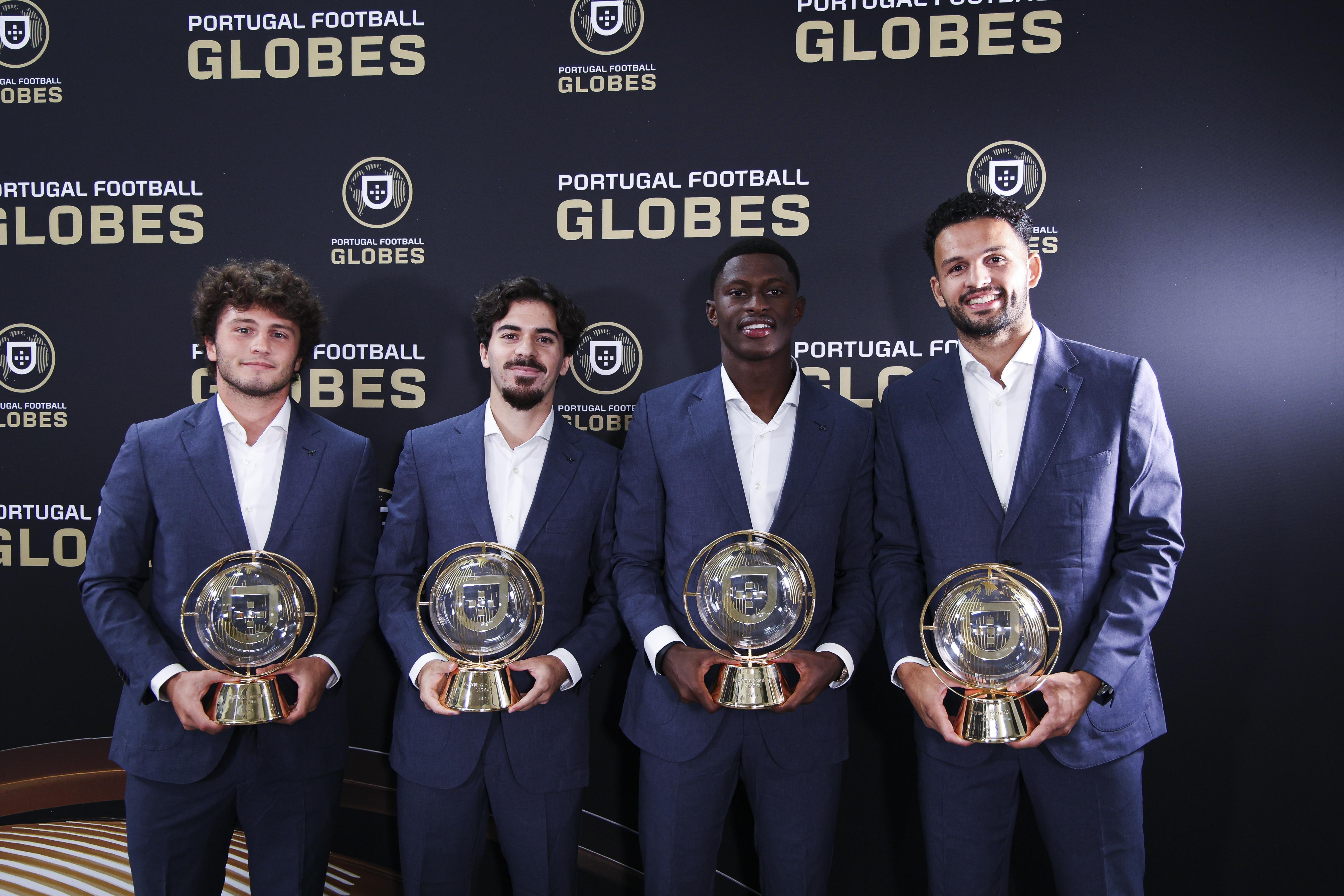 João Neves, Vitinha, Nuno Mendes e Gonçalo Ramos galardoados - Foto: FPF