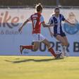 Fase do jogo entre o FC Porto e SC Braga, no Olival — Foto: FC Porto