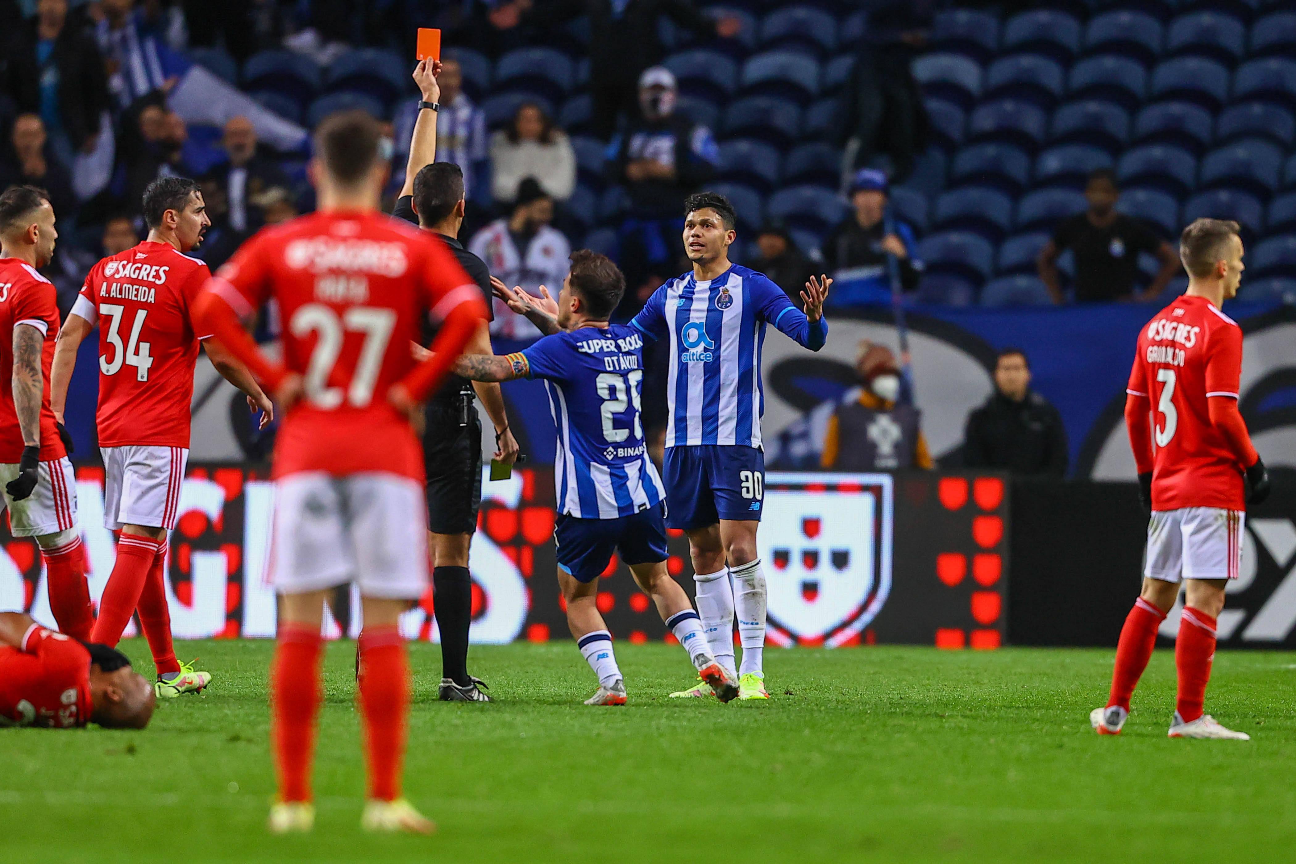 2021/2022, Taça: Evanilson (FC Porto). Expulso aos 45+2'.  Resultado no momento da expulsão: 3-0. Resultado final: 3-0. Foto IMAGO