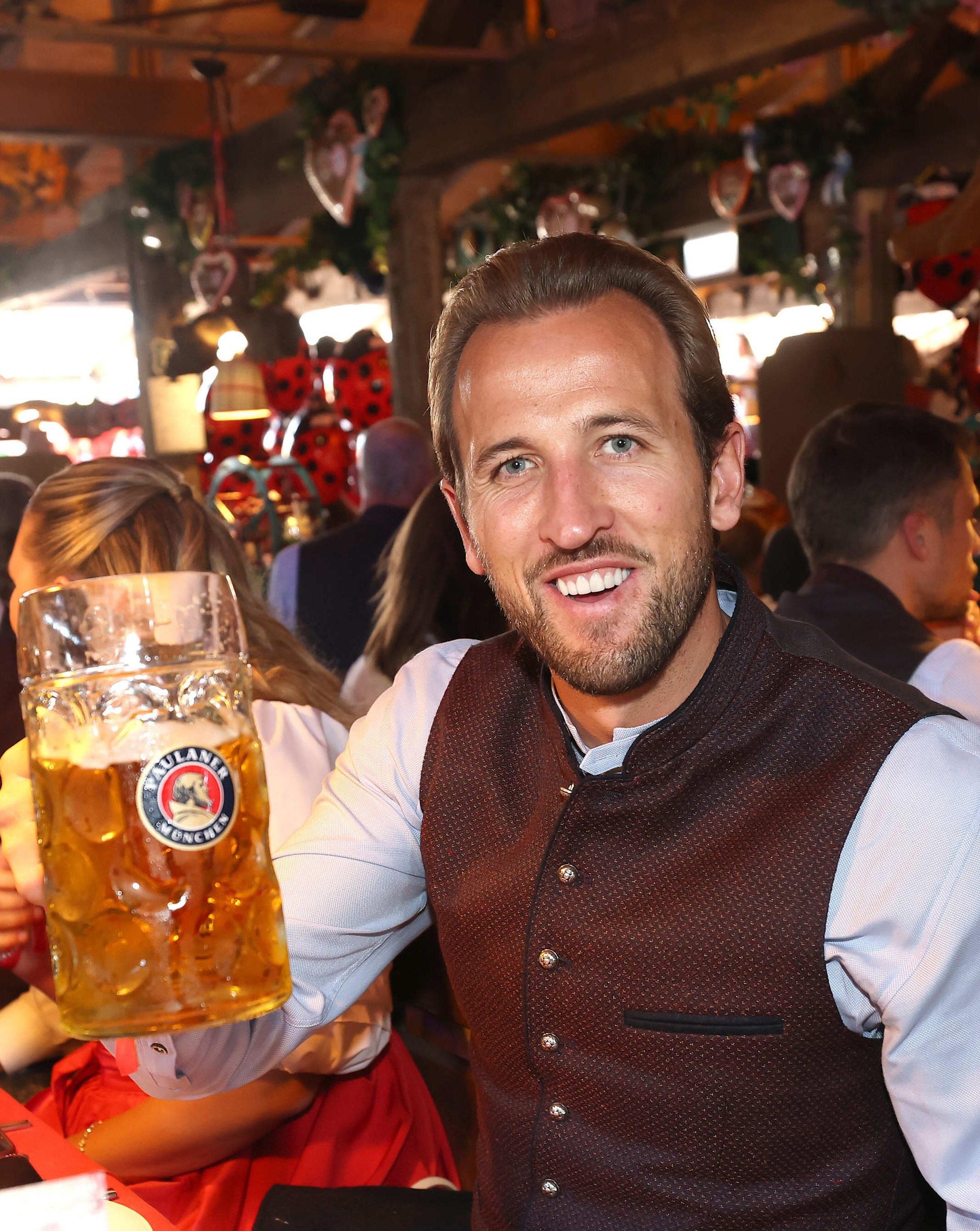 Jogadores do Bayern no Oktoberfest - Instagram