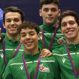 Ginástica: Portugal é campeão europeu de ‘all-around’ em Grupo Masculino