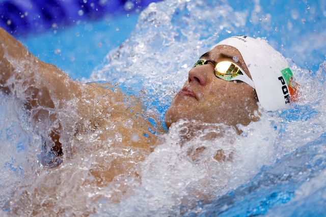 João Costa 12.º em Budapeste nos 50 costas