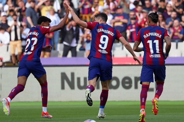 Yamal, ‘Lewa’ e Raphinha, um tridente que mete medo!