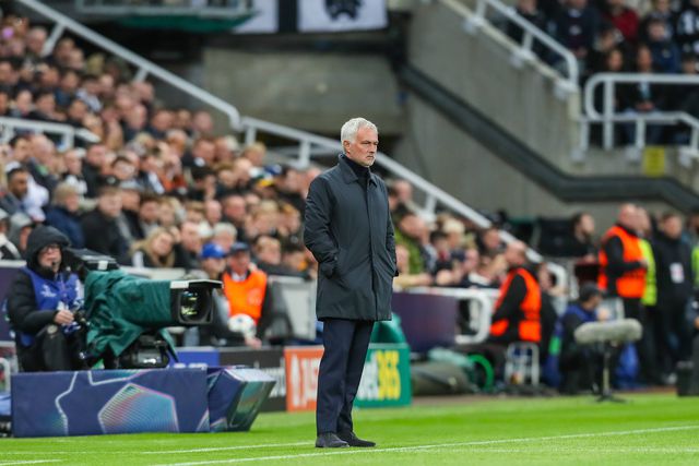 José Mouriunho, treinador do Benfica, na partida da UEFA Champions League com o Newcastle - Foto: Imago