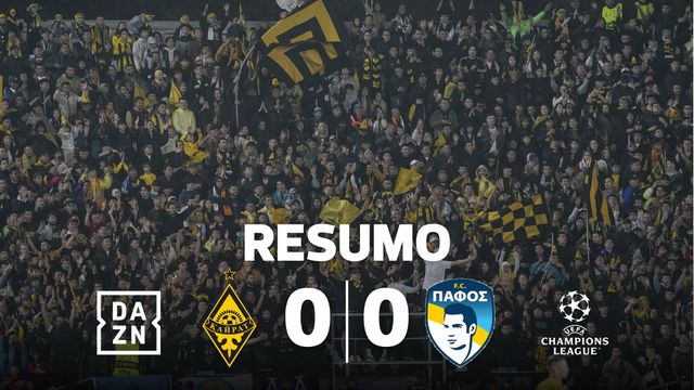 O resumo do empate entre Kairat e Pafos
