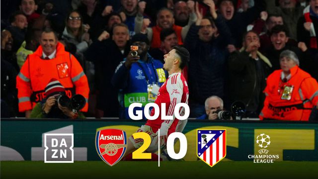 O golo é de Martinelli, mas o mérito maior não