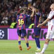 Fermín e Rashford marcaram cinco dos golos do Barcelona no 6-1 ao Olympiakos