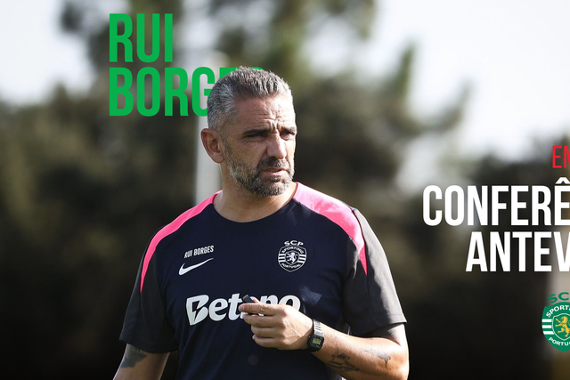 EM DIRETO: a antevisão de Rui Borges ao jogo com o Marselha