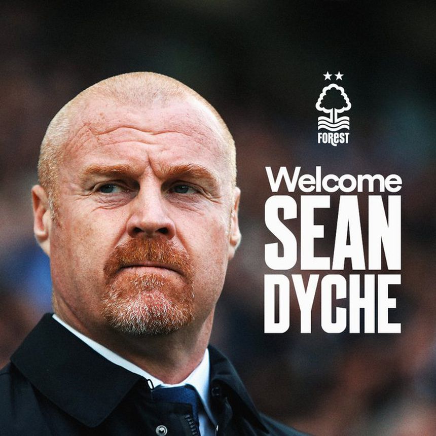Sean Dyche substitui Ange Postecoglou no Nottingham Forest - Foto: Nottingham Forest