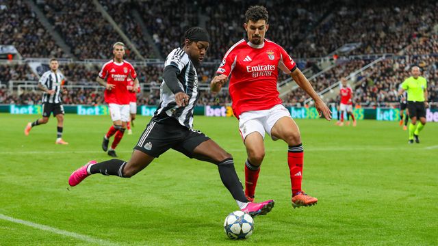 Tomás Araújo foi a surpresa reservada por José Mourinho para a partida com o Newcastle — Foto: IMAGO