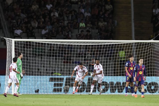 El Kaabi reduz no Barcelona-Olympiakos da Champions League - Foto: IMAGO