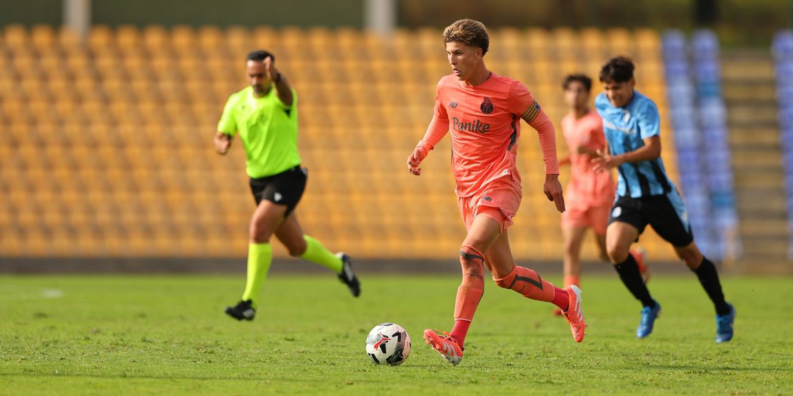 Bernardo Lima é o capitão da equipa de sub-19 dos dragões - Foto: FC PORTO