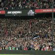 As bancadas do De Kuip, estádio do Feyenoord, durante o duelo frente ao Fenerbahçe