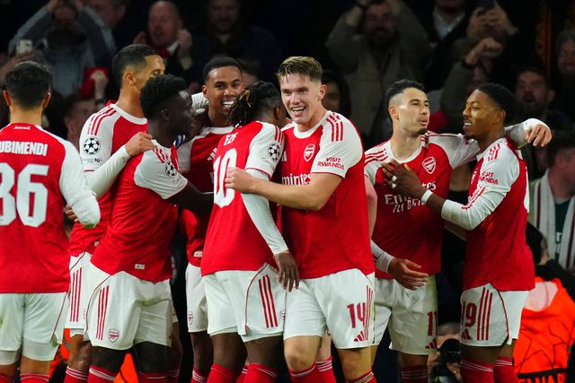 UEFA Champions League: Gyokeres em grande na goleada do Arsenal (4-0)
