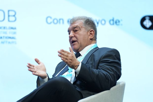 Laporta, presidente do Barcelona