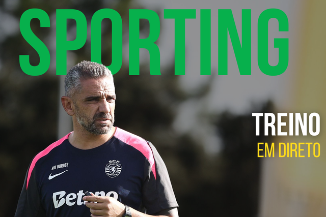 Acompanhe o treino do Sporting antes do Marselha
