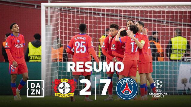 Noite de gala do PSG na Alemanha termina em goleada com sotaque luso (resumo)