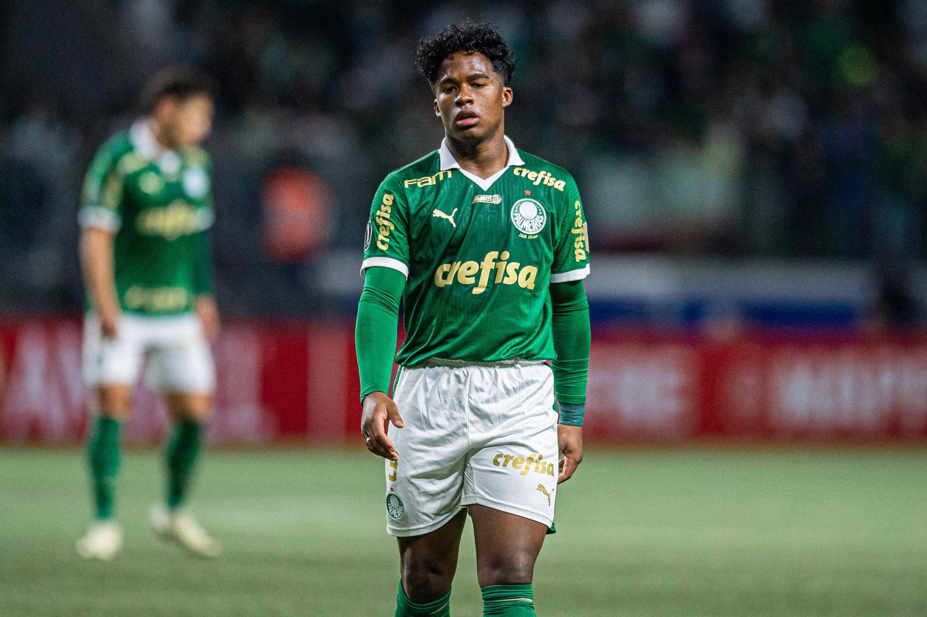 13º - Palmeiras - Índice 65.7 (Endrick na imagem)