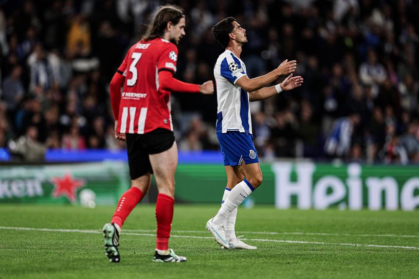 FC Porto não conseguiu marcar ao PSV