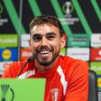 Ricardo Horta, capitão do SC Braga (EPA/HUGO DELGADO)