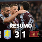 Por isto é que o Aston Villa só tem vitórias na Champions (resumo)