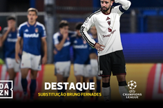 Bruno Fernandes não ficou nada contente ao ser substituído