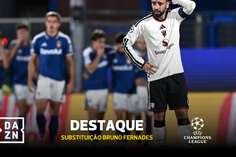 Bruno Fernandes não ficou nada contente ao ser substituído