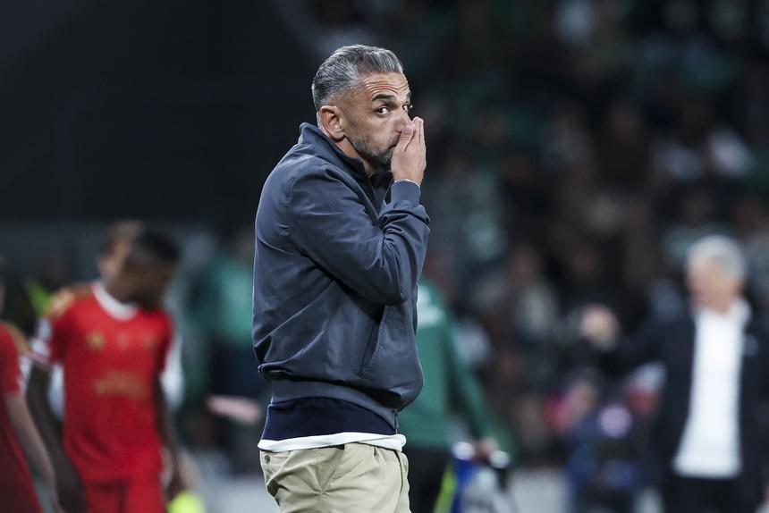 Rui Borges comanda o Sporting desde dezembro de 2024 - foto: LUSA