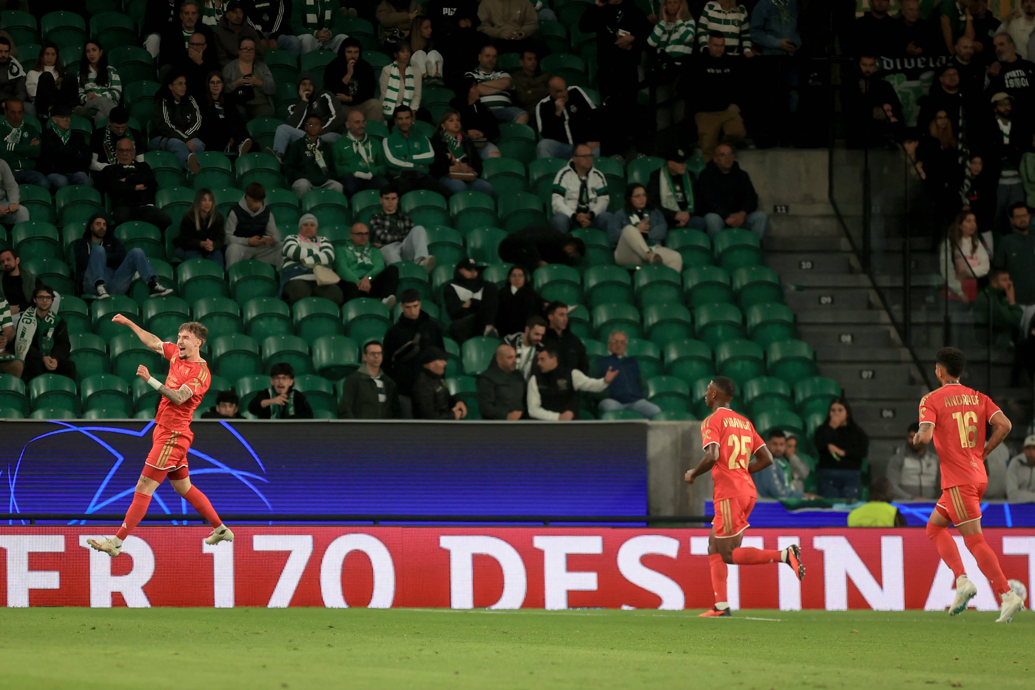 Os festejos austríacos em Alvalade - Foto: IMAGO