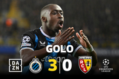 Golo português fecha vitória do Club Brugge