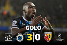 Golo português fecha vitória do Club Brugge