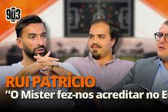 90+3 T4 EP 01 RUI PATRICIO: «Fernando Santos fez-nos acreditar no Euro»
