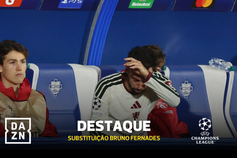 Bruno Fernandes não ficou nada contente ao ser substituído