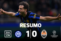 Mesmo com 10, Inter ultrapassa o Shakhtar em Milão (resumo)