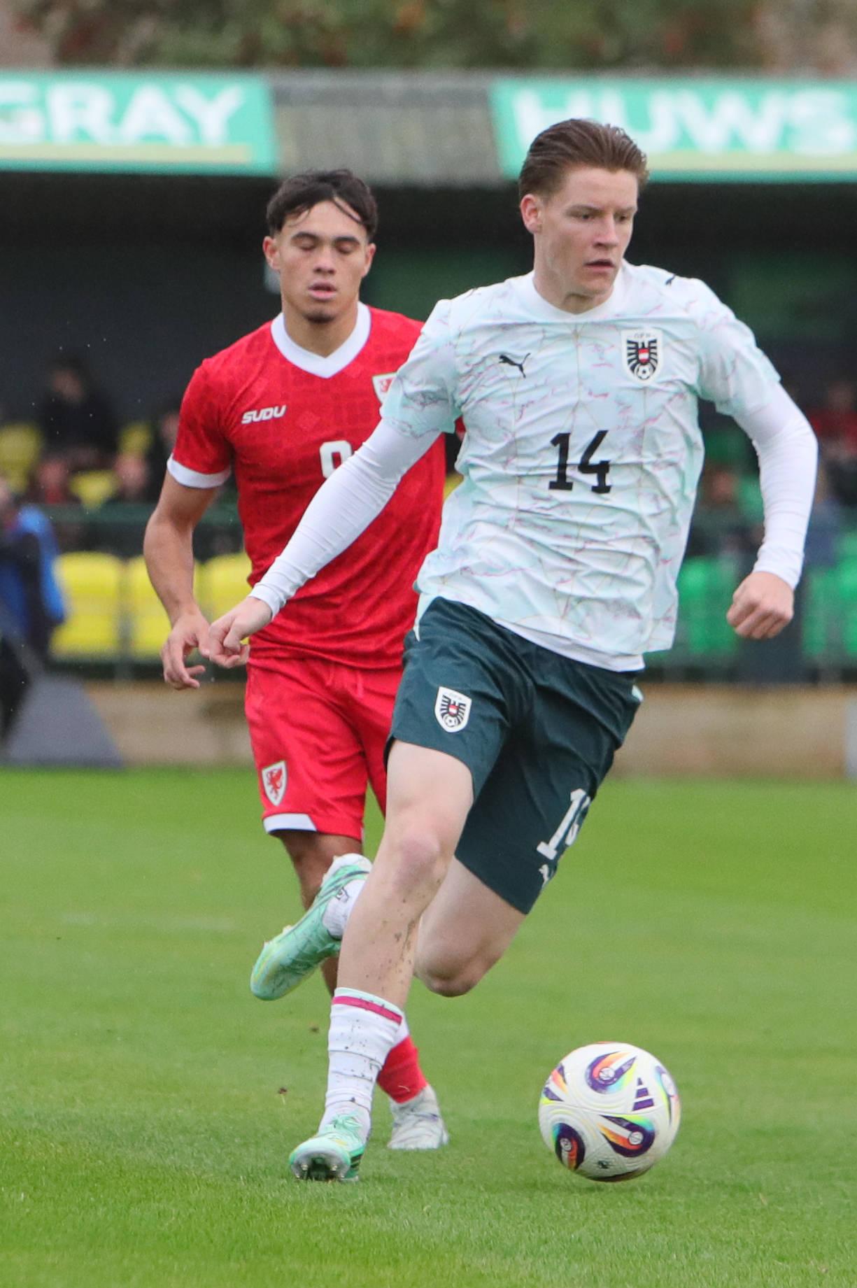 23.º Luca Weinhandl (Sturm Graz), valorização de 14 milhões. Valor atual de mercado: 15 milhões. Foto IMAGO