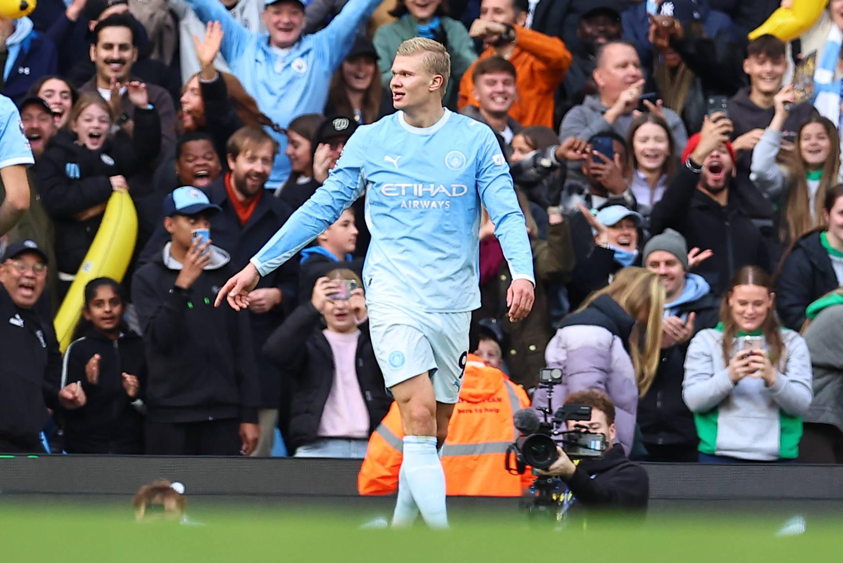 Erling Haaland, Manchester City, cerca de 75 milhões de euros
